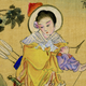 Photos of Qiu Jin are quite rare, so this is actually Hua Mulan, an influence on Qiu.